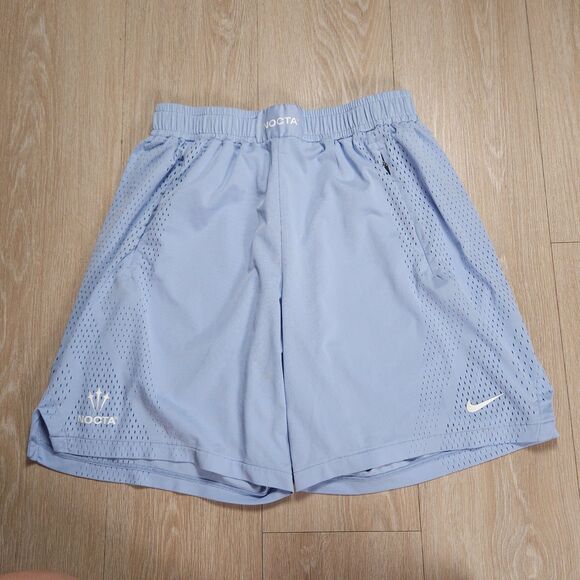 Nike X NOCTA Shorts Men Medium Blue Drake NRG Exclusive Friends And Family *Flaw - Picture 1 of 16